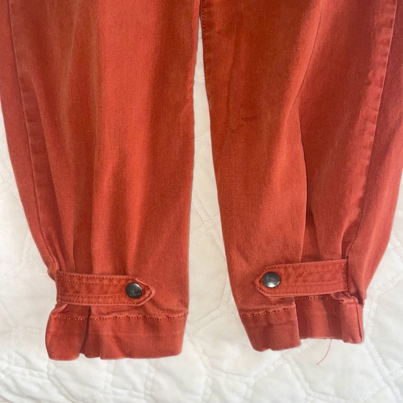 RUST Cropped High Rise cargo - Picture 2 of 5